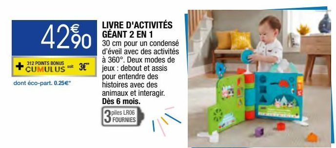 Livre d'activités géant 2 en1