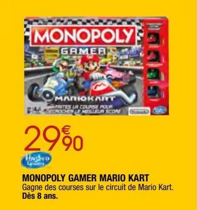 monopoly gamer mario kart