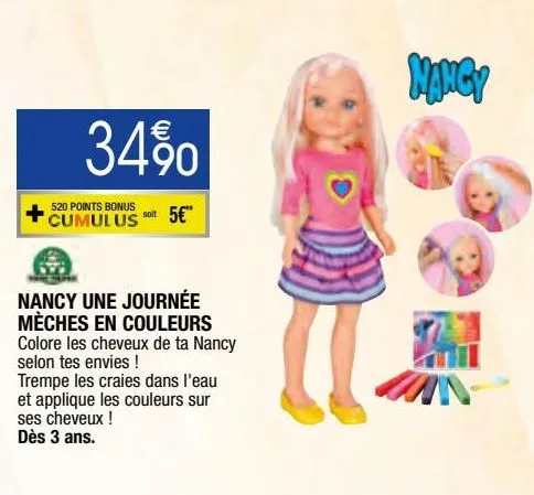 nancy une journée mèches en couleurs