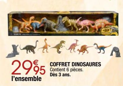 Coffret Dinosaures