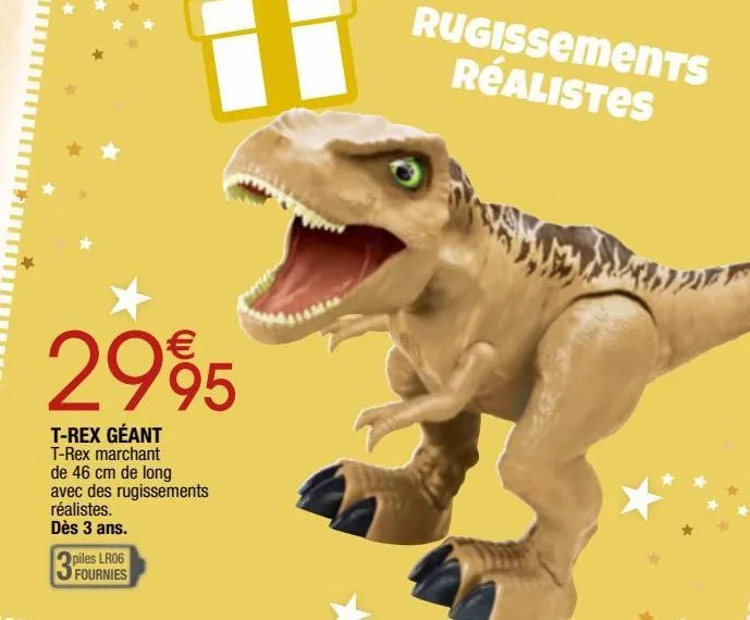 t-rex géant