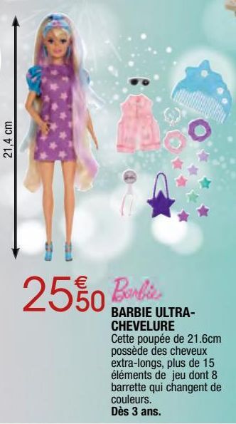 Barbie ultra-chevelure