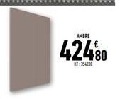 AMBRE  42480  T: 354430 