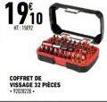 COFFRET DE VISSAGE 32 PIÈCES -92028229. 