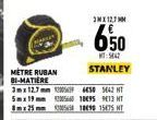 3MX12,7 MM  650  MT: 5042  STANLEY 