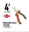 NT: 3011  COMED  PINCE BEC PLAT 160 MM 