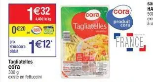 tagliatelles cora