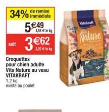 croquettes pour chien Vitakraft