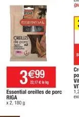 oreilles de porc 