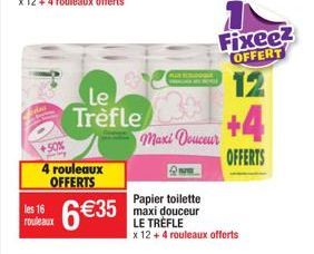 papier toilette Le Trèfle