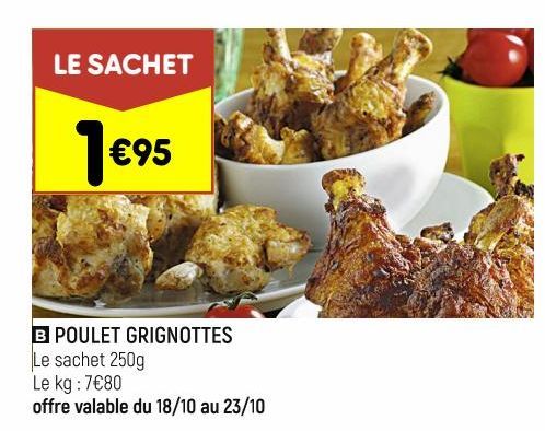 POULET GRIGNOTTES