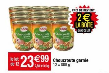 choucroute Cora
