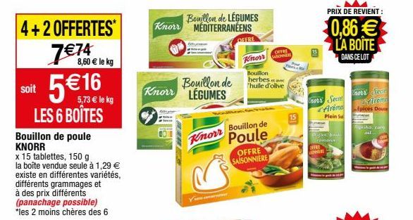 bouillon de poule Knorr