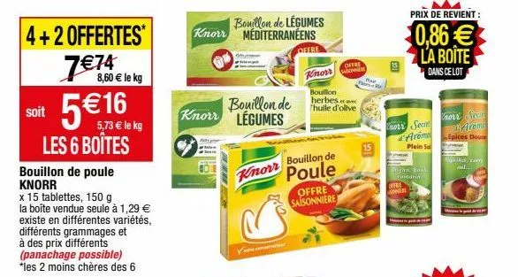 bouillon de poule knorr