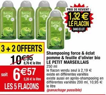 shampoing le petit marseillais