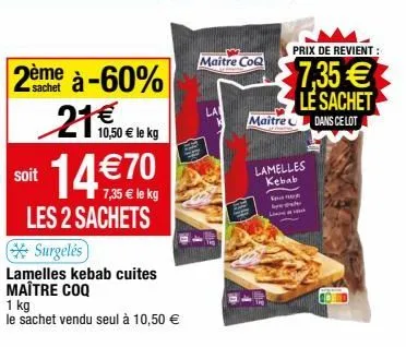 kebab maître coq