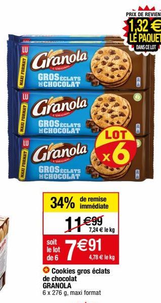 cookies Granola