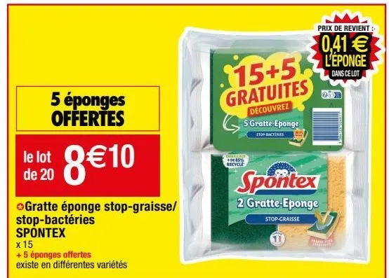 éponge spontex