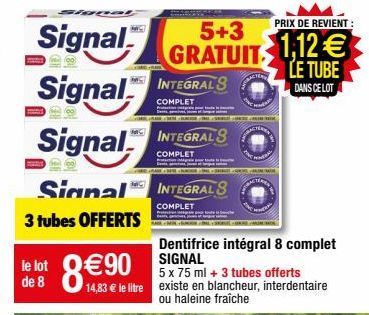 dentifrice Signal