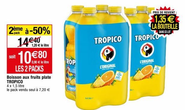 boisson aux fruits Tropico