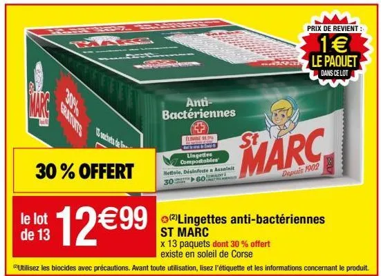 lingettes multi-usages st marc