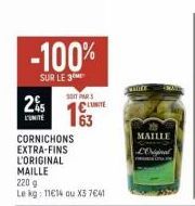 cornichons Maille