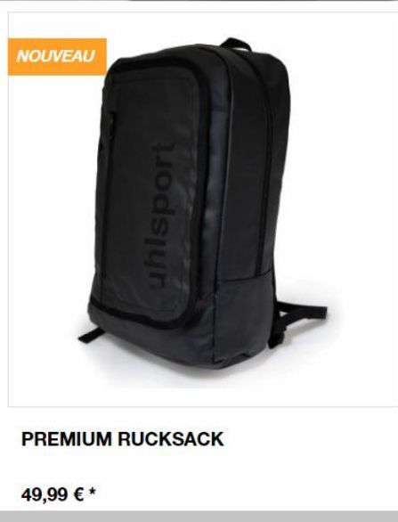 NOUVEAU  uhlsport  PREMIUM RUCKSACK  49,99 € *  