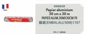 papier aluminium 3m