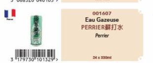 eau gazeuse Perrier