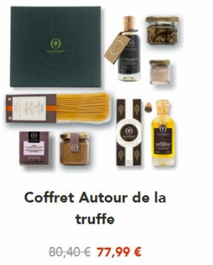 Ⓒ  Coffret Autour de la truffe  80,40 € 77,99 € 