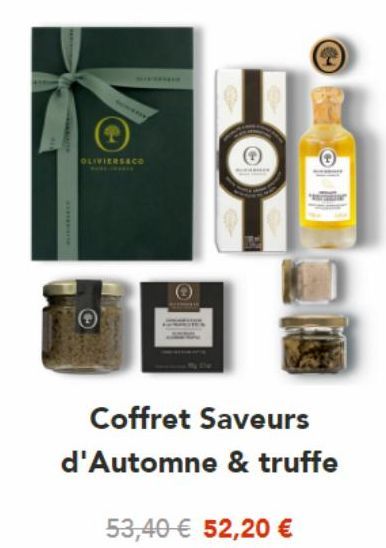 T  S  OLIVIERSECO  Coffret Saveurs d'Automne & truffe  53,40 € 52,20 €  