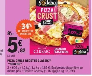 pizza sodebo