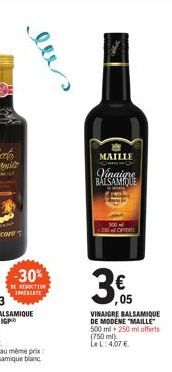 vinaigre balsamique Maille