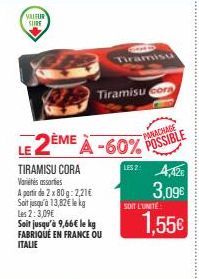 Tiramisu Cora