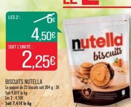 biscuits Nutella