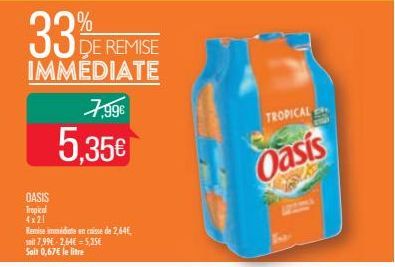 soldes Oasis