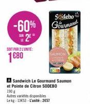 saumon Sodebo