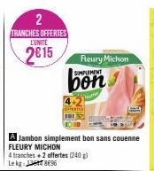 jambon Fleury Michon