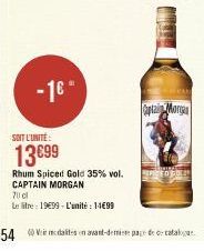 rhum Captain Morgan