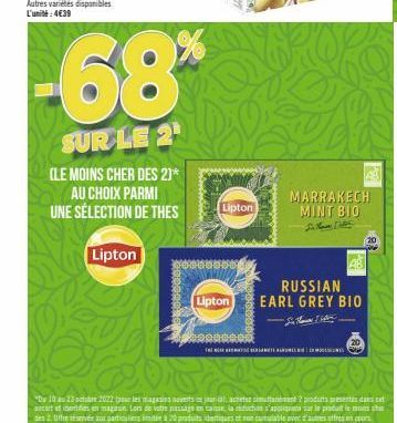 promos Lipton