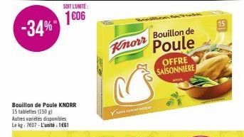bouillon de poule Knorr