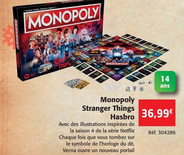 Monopoly Stranger Things Hasbro