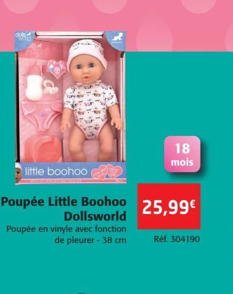 poupée little boohoo dollsworld