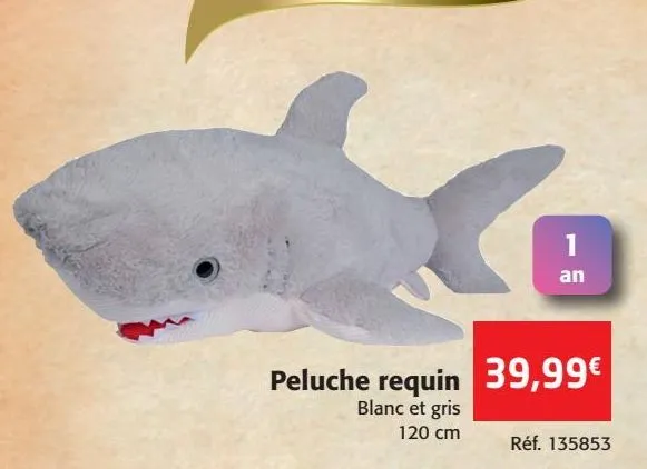 peluche requin