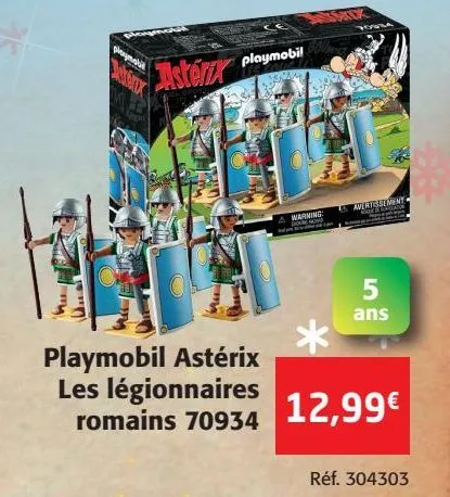 playmobil astérix les légionnaires romains 70934