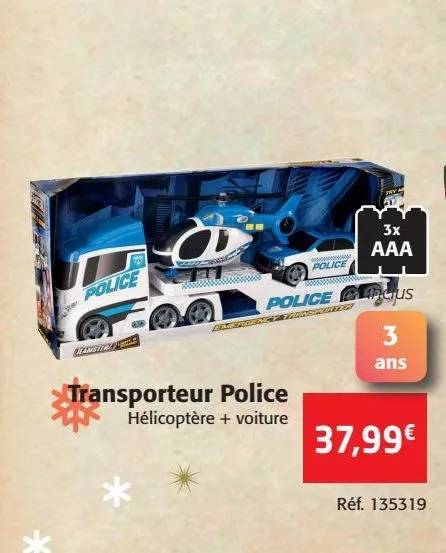 transporteur police 