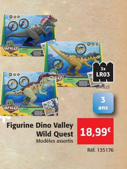 Figurines Dino walley Wild Quest