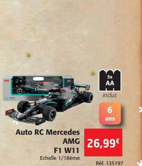 Auto RC Mercedes AMG F1  W11
