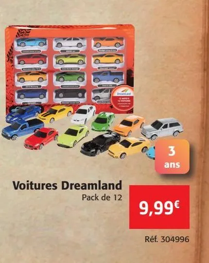 voitures dreamland 