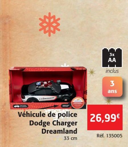 Véhicules de police Dodge Charger Dreamland